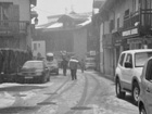 Courchelel snowy street